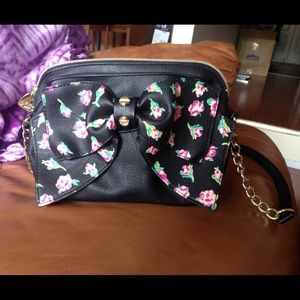 COPY - Betsey Johnson Bow Nanza Satchel Bag Purse
